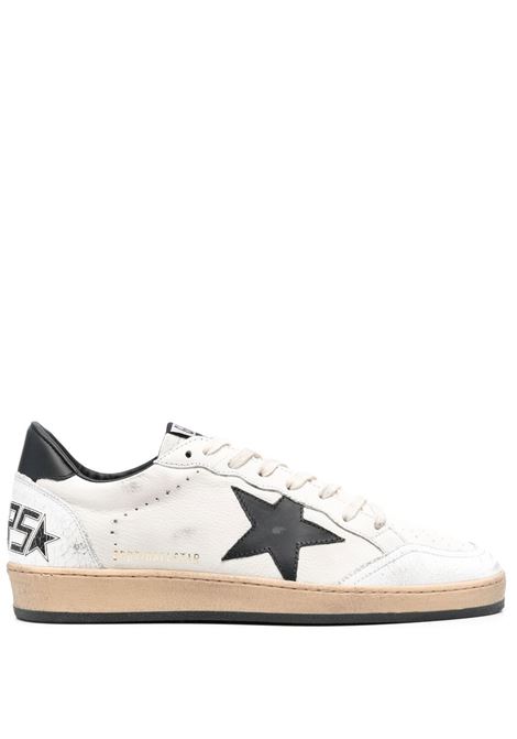Sneakers Ballstar in bianco - GOLDEN GOOSE uomo GOLDEN GOOSE | GMF00117F00377110283